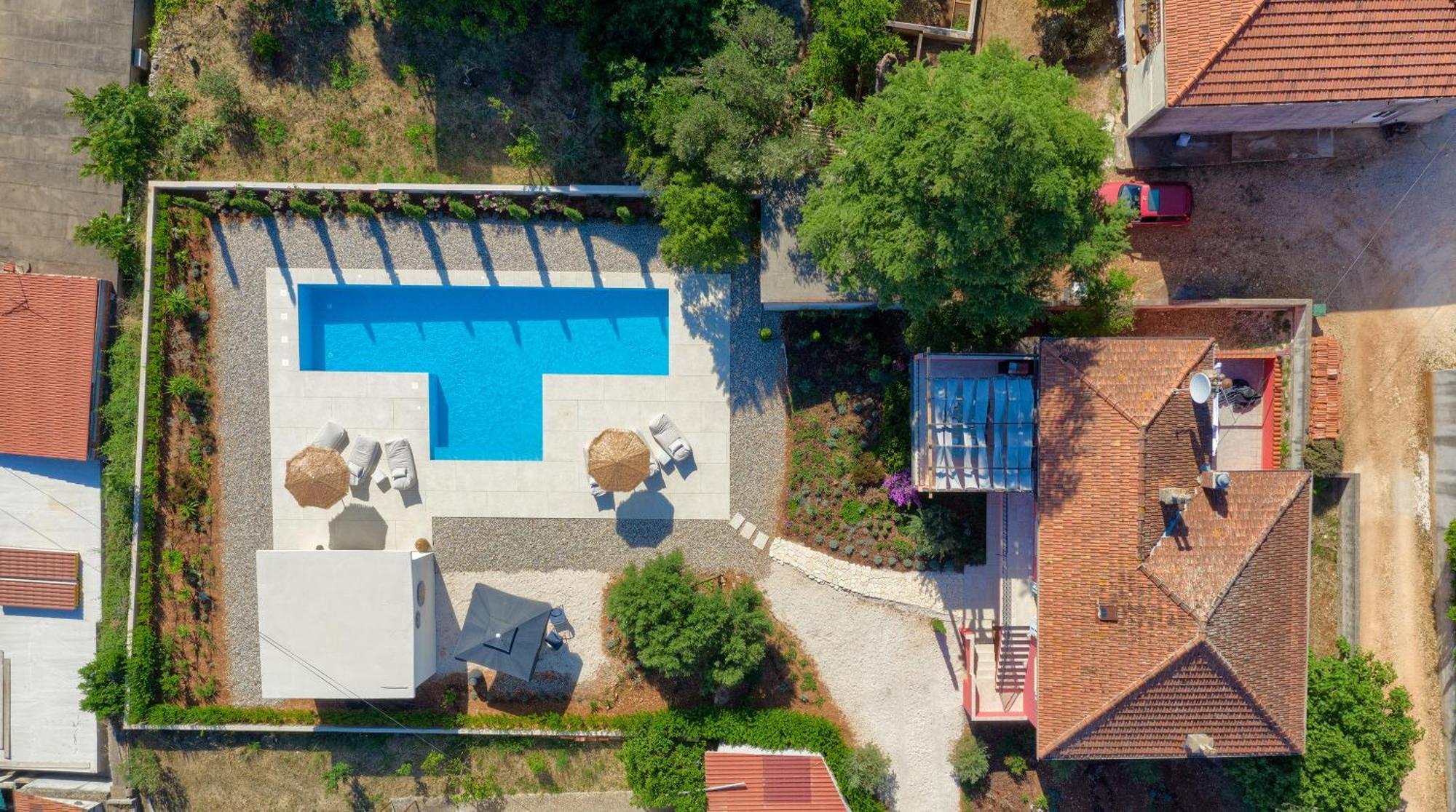 Hvar Luxury Villa And Pool With View In Heart Of Stari Grad Stari Grad (Hvar) Exterior foto