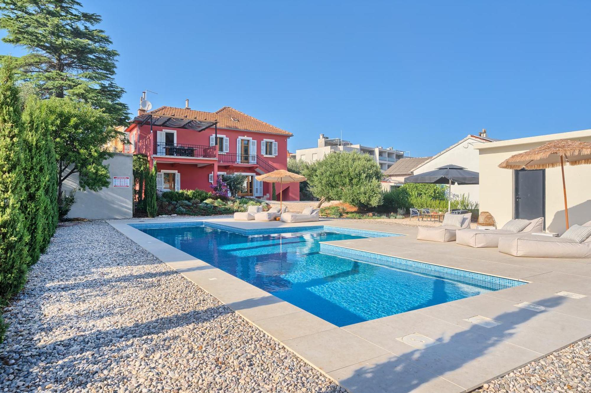 Hvar Luxury Villa And Pool With View In Heart Of Stari Grad Stari Grad (Hvar) Exterior foto