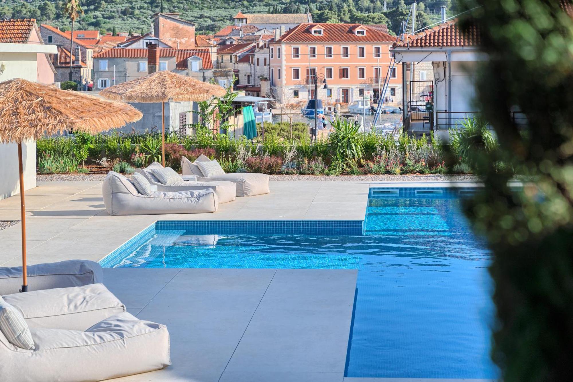 Hvar Luxury Villa And Pool With View In Heart Of Stari Grad Stari Grad (Hvar) Exterior foto