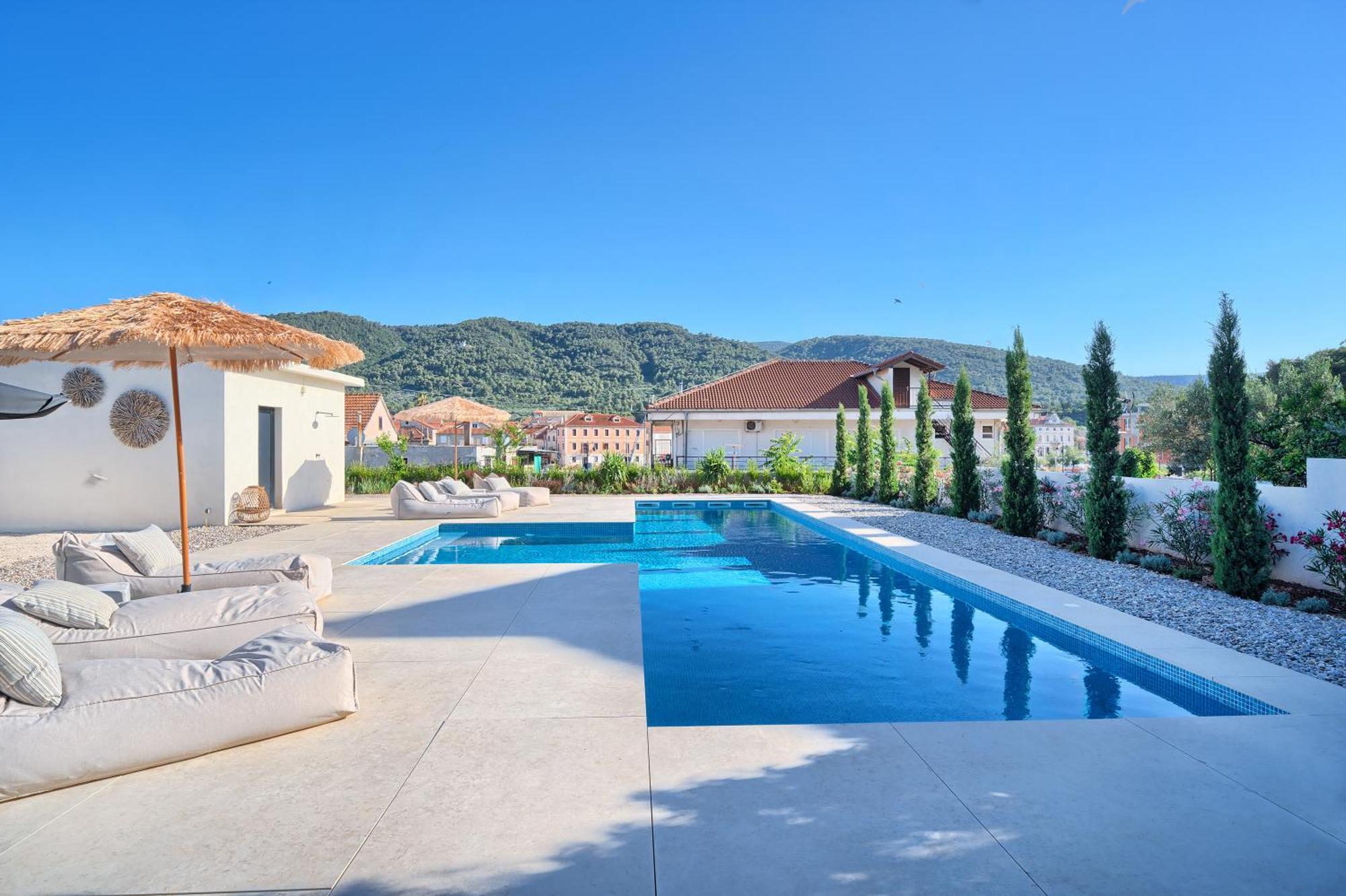 Hvar Luxury Villa And Pool With View In Heart Of Stari Grad Stari Grad (Hvar) Exterior foto